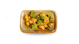 Grillowany Kalafior Romanesco Grillowany Kalafior Romanesco