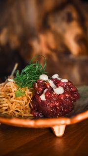 BEEF TRUFFLE TATAR BEEF TRUFFLE TATAR