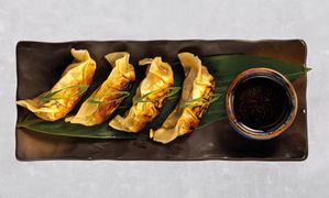Black cod gyoza