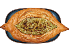 CHACZAPURI Z PESTO BAZYLIOWO-KOLENDROWYM