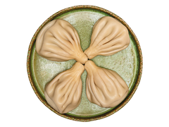 CHINKALI WIEPRZOWO-WOŁOWE Z ZIOŁAMI