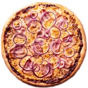 Pizza Boczek na wędzonej śliwce
