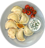 Pierogi z duszoną kapustą 7 szt.