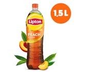 Lipton Ice Tea Peach Napój niegazowany o smaku brzoskwiniowym z ekstraktem czarnej herbaty 1,5l Lipton Ice Tea Peach Napój niegazowany o smaku brzoskwiniowym z ekstraktem czarnej herbaty 1,5l