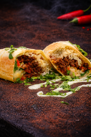 Burrito z wołowiną Burrito z wołowiną