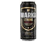 Warka Strong Light Beer 500 ml can Warka Strong Light Beer 500 ml can