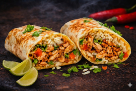 Burrito z kurczakiem Burrito z kurczakiem