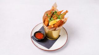 Krewetki w panko 10szt. Krewetki w panko 10szt.