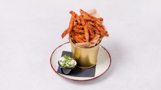 Frytki z batatów Frytki z batatów