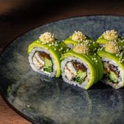 California z węgorzem i sosem truflowym