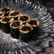 Hosomaki z grzybami shiitake