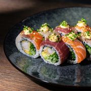 Krewetka w tempurze rainbow