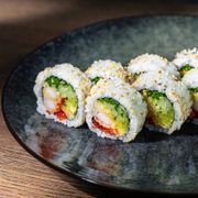 California z krewetką w tempurze