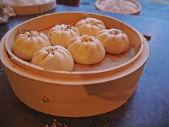 Baozi z kurczakiem w sosie hoisin 		