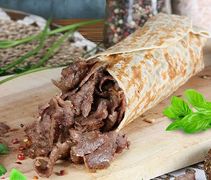 Tortilla samo mięso z sosem mango - chilli