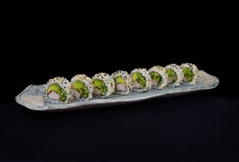 California z krabem w sezamie California z krabem w sezamie