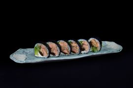 Philadelphia z pieczonym łososiem Philadelphia z pieczonym łososiem