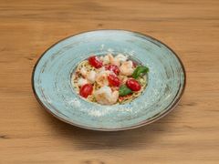 Makaron Aglio e olio z krewetkami Makaron Aglio e olio z krewetkami