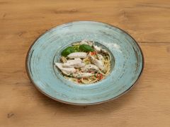 Makaron Aglio e olio z kurczakiem Makaron Aglio e olio z kurczakiem