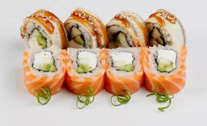 Philadelphia mix węgorz/losos 8szt Philadelphia mix węgorz/losos 8szt