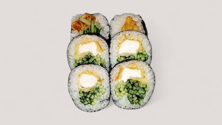 Futomaki z rybą maślaną