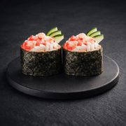 Gunkan surimi pikantny